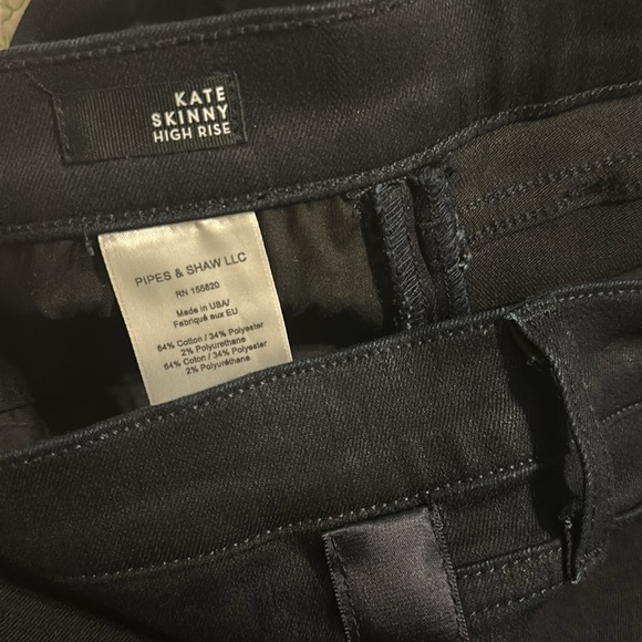 Veronica Beard Women’s Kate Tuxedo Stripe Skinny Jeans Blue Indigo Size 27/4 - Picture 11 of 12